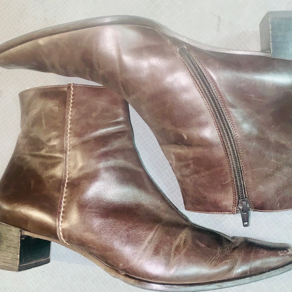 Luxuriously soft Italian Leather Paul Green Women’s Boots size 10 retail $449